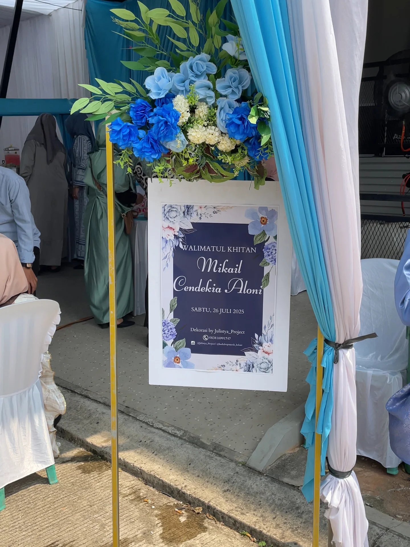 Dokumentasi Walimatul Khitan Adik Mikail Jatiasih Bekasi 26 07 2025 di Khitanan oleh Jagarasa - foto 1