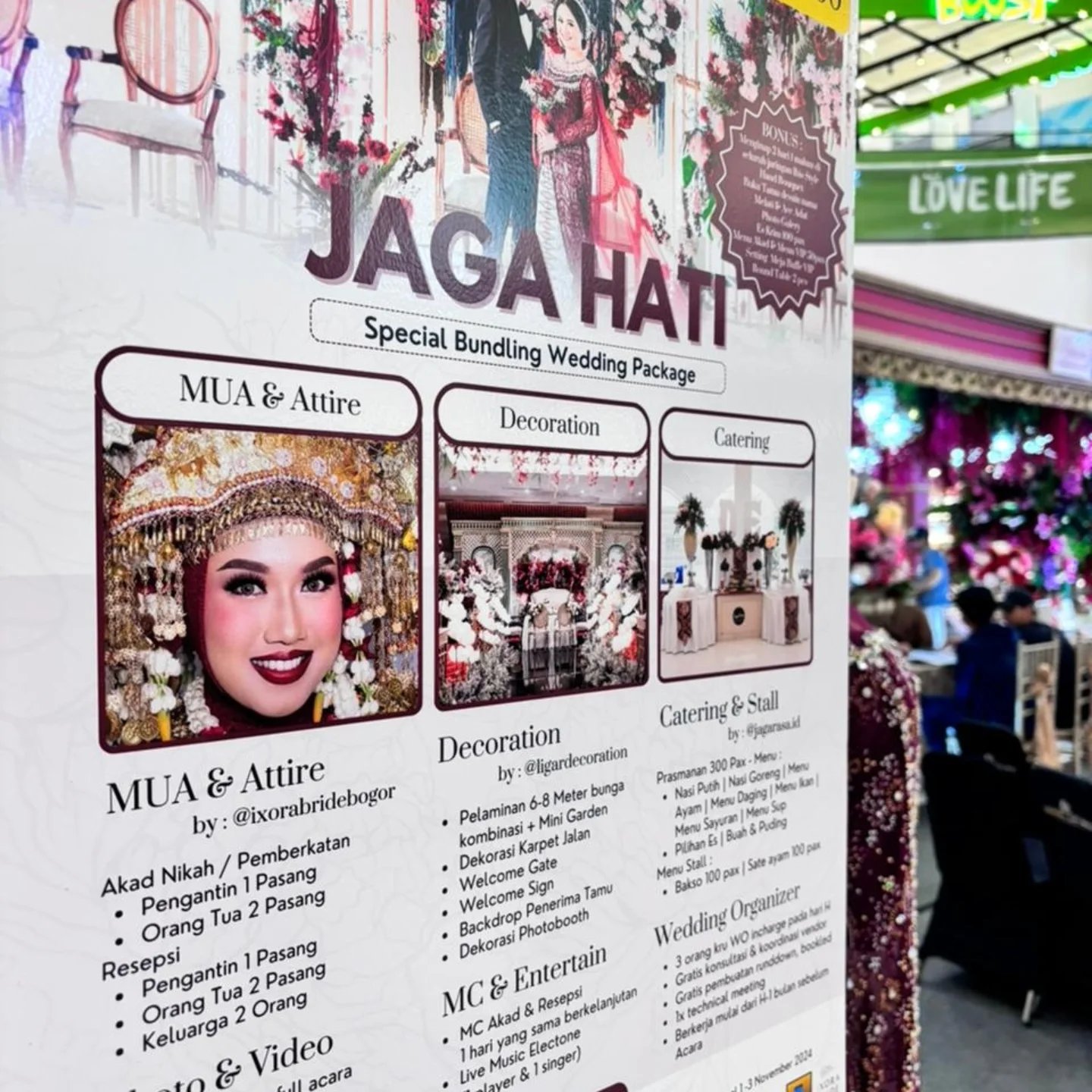 Dokumentasi Cibinong Wedding Expo 01 11 2024 di Wedding Expo oleh Jagarasa - foto 3