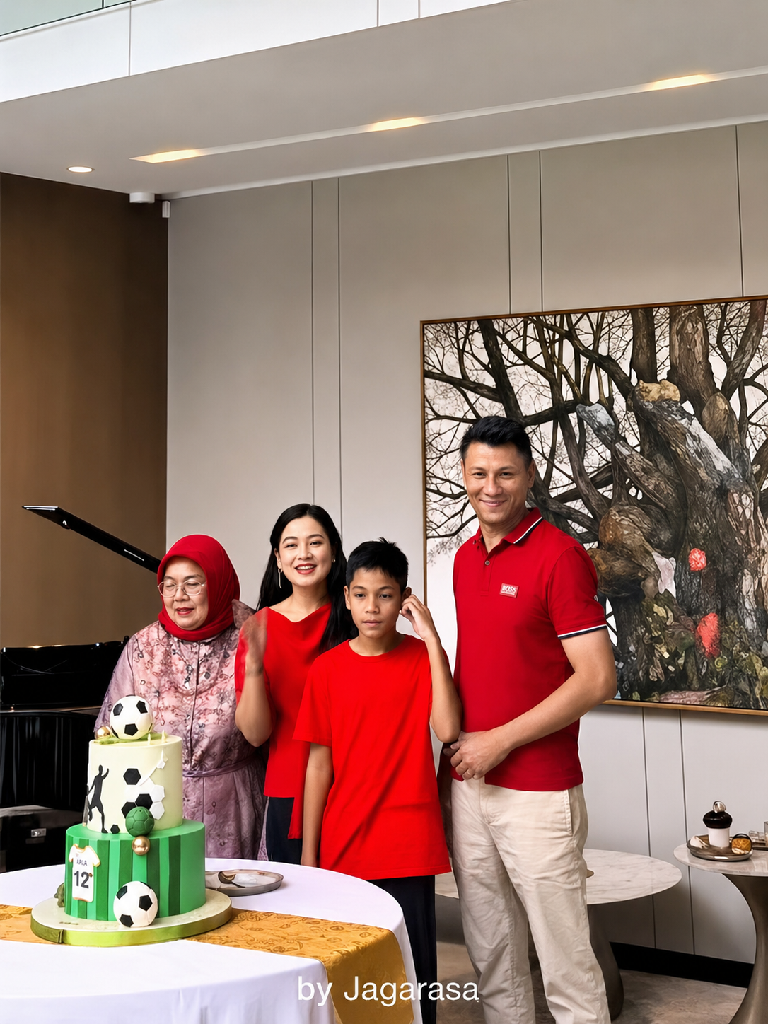 Dokumentasi acara Titi Kamal Dan Christian Sugiono bersama Jagarasa - Arjuna Birthday foto 7