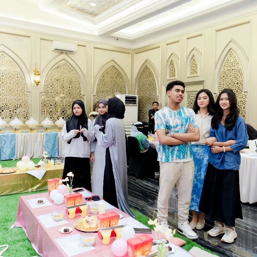 Dokumentasi acara Umi Pipik bersama Jagarasa - Milad Alya Azzura foto 9