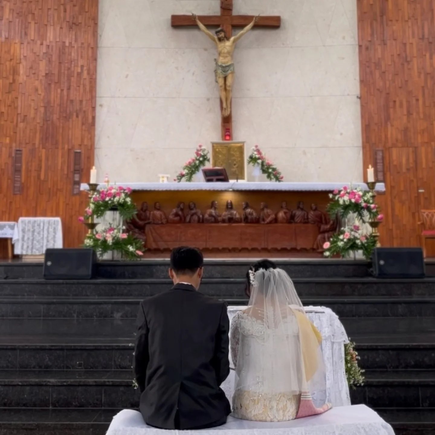 Dokumentasi Wedding Thomas Eveline 30 11 2024 di Gereja Paroki Cibinong oleh Jagarasa - foto 10