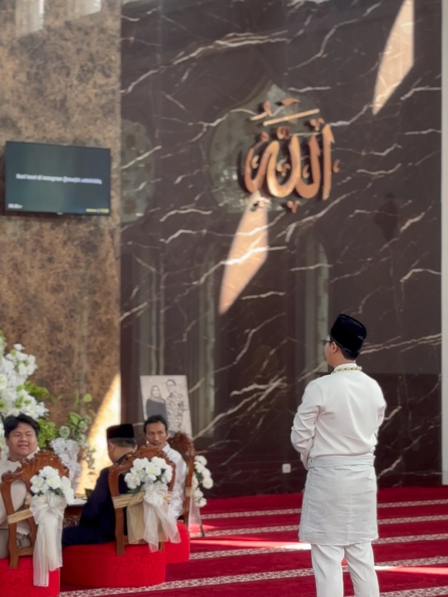Dokumentasi Wedding Ridzka Aries 19 04 2026 di Masjid Ash Shiddiq Cikeas oleh Jagarasa - foto 17