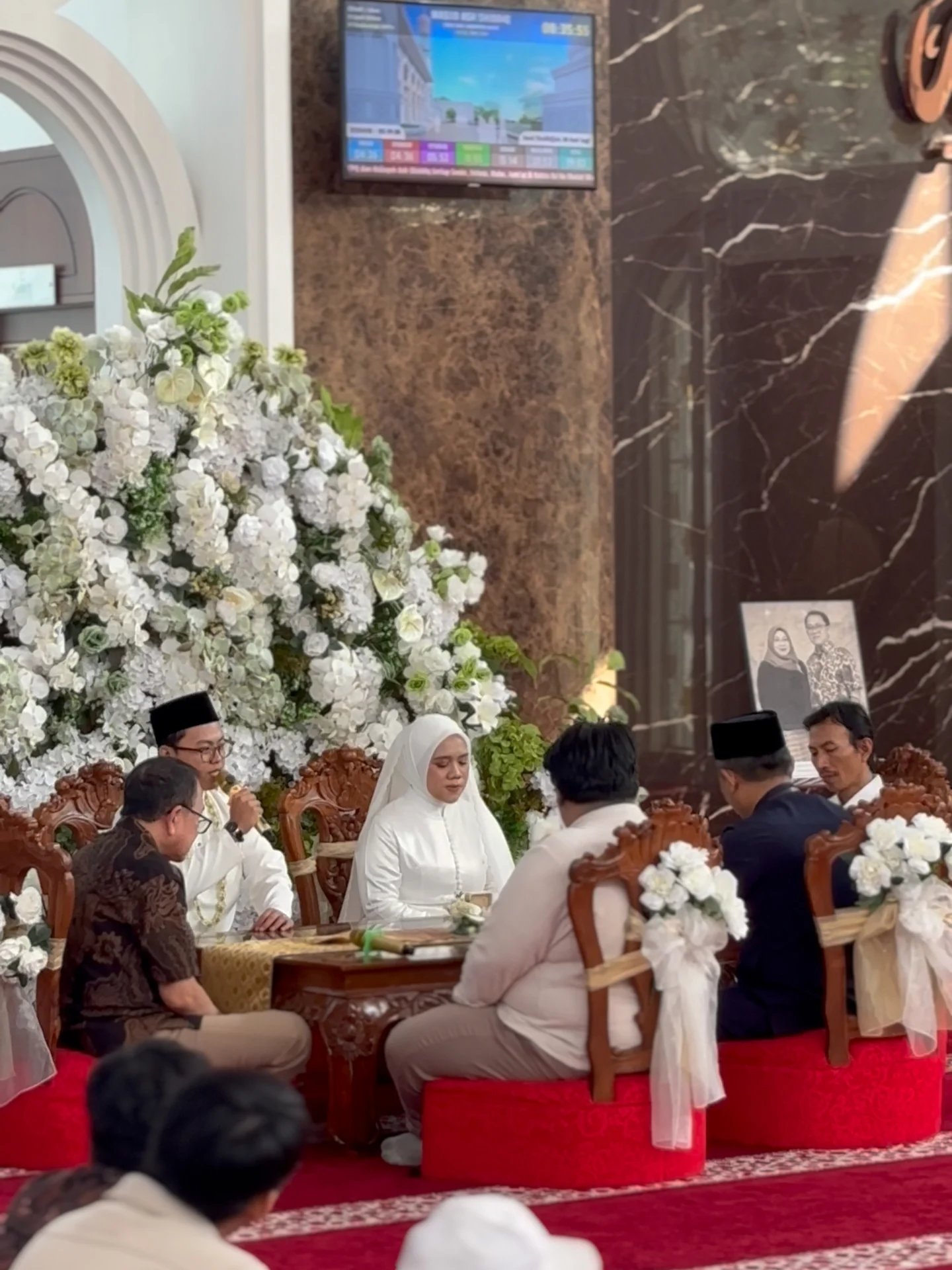 Dokumentasi Wedding Ridzka Aries 19 04 2026 di Masjid Ash Shiddiq Cikeas oleh Jagarasa - foto 18