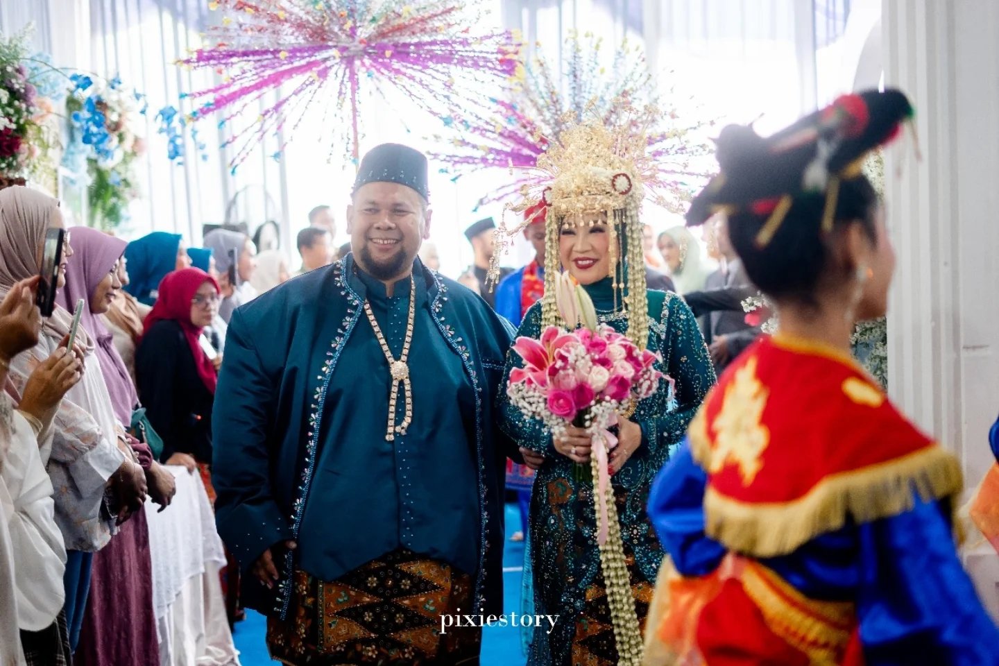 Dokumentasi Wedding Iwan Juju 16 02 2025 di Aula Rajagas Sukmajaya oleh Jagarasa - foto 17