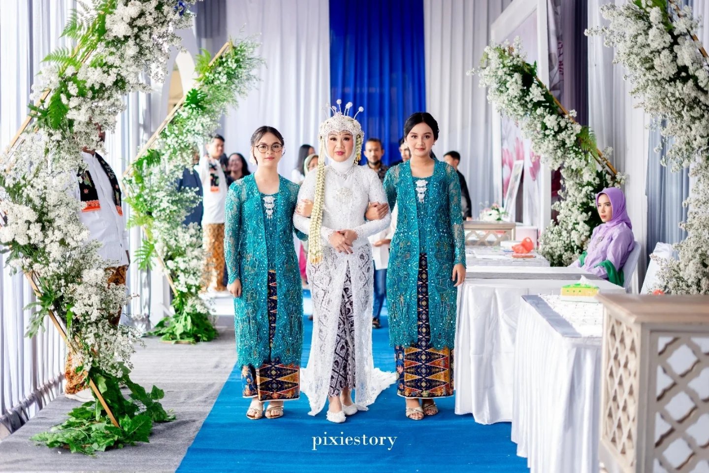 Dokumentasi Wedding Iwan Juju 16 02 2025 di Aula Rajagas Sukmajaya oleh Jagarasa - foto 21