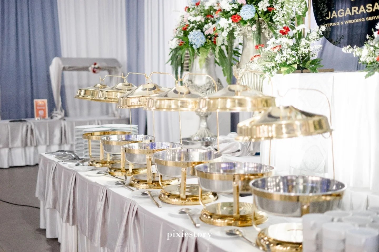 Dokumentasi Wedding Iwan Juju 16 02 2025 di Aula Rajagas Sukmajaya oleh Jagarasa - foto 22