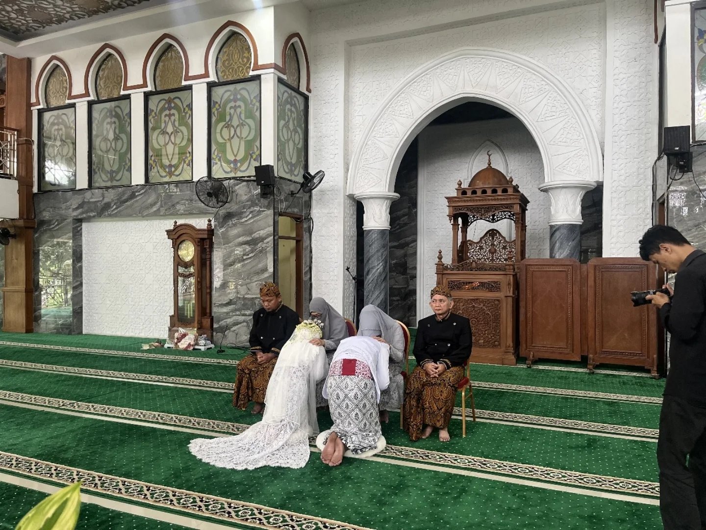 Dokumentasi Wedding Fathiyah Ghaffar 04 05 2025 di Masjid Sekolah Islam Al Jannah oleh Jagarasa - foto 14