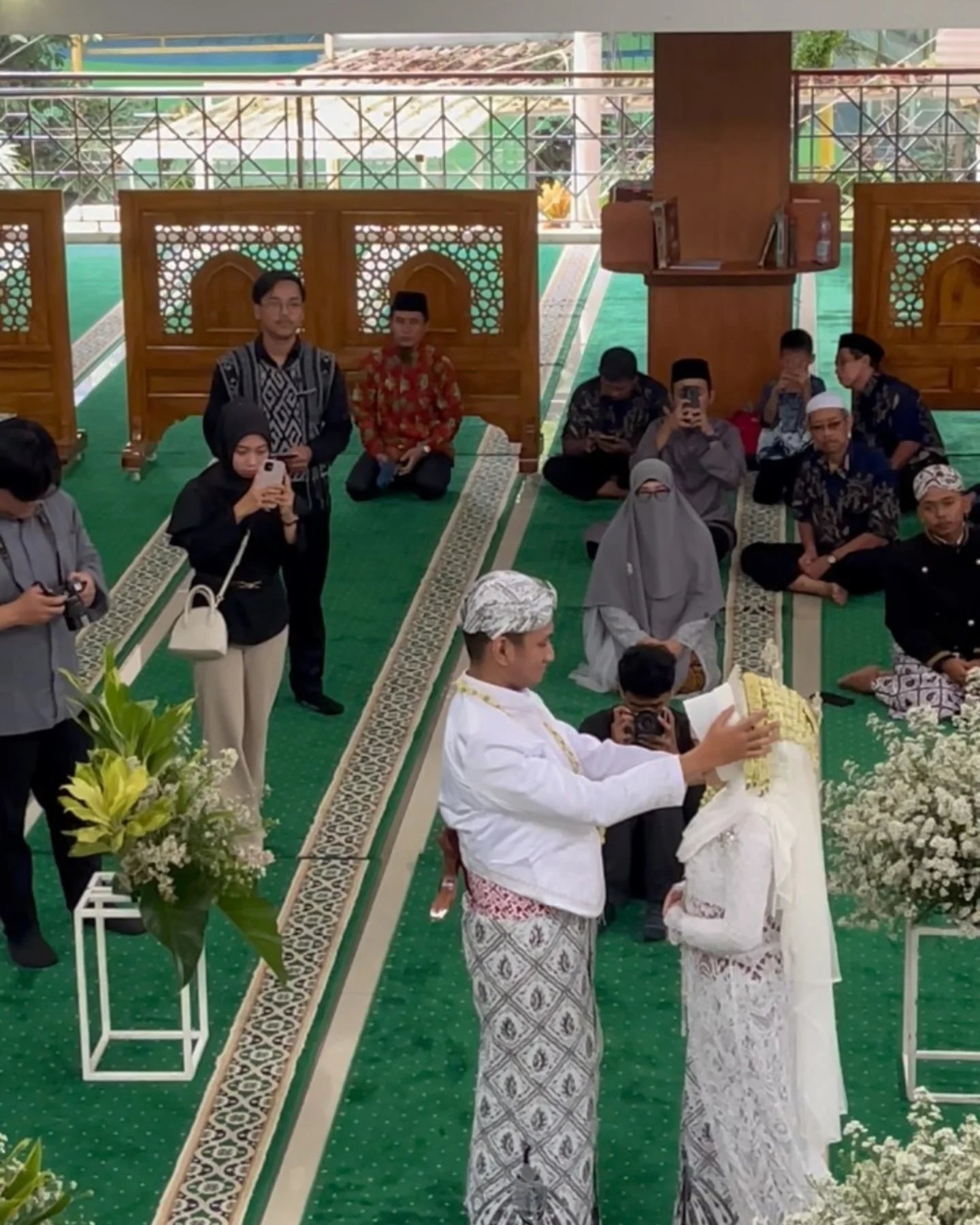 Dokumentasi Wedding Fathiyah Ghaffar 04 05 2025 di Masjid Sekolah Islam Al Jannah oleh Jagarasa - foto 9