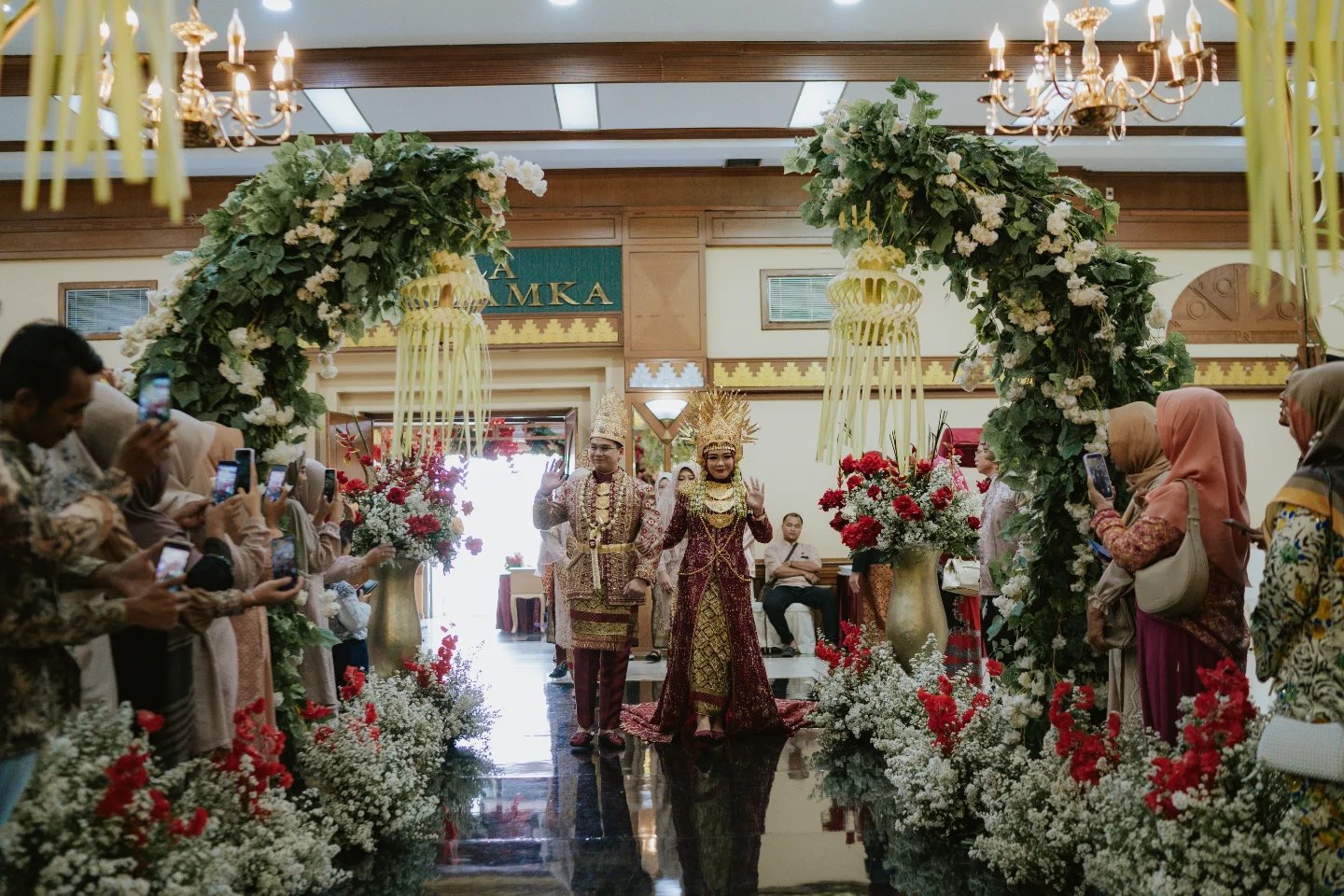 Dokumentasi Wedding Akbar Anis 17 01 2026 di Aula Buya Hamka Masjid Al Azhar Blok M oleh Jagarasa - foto 14