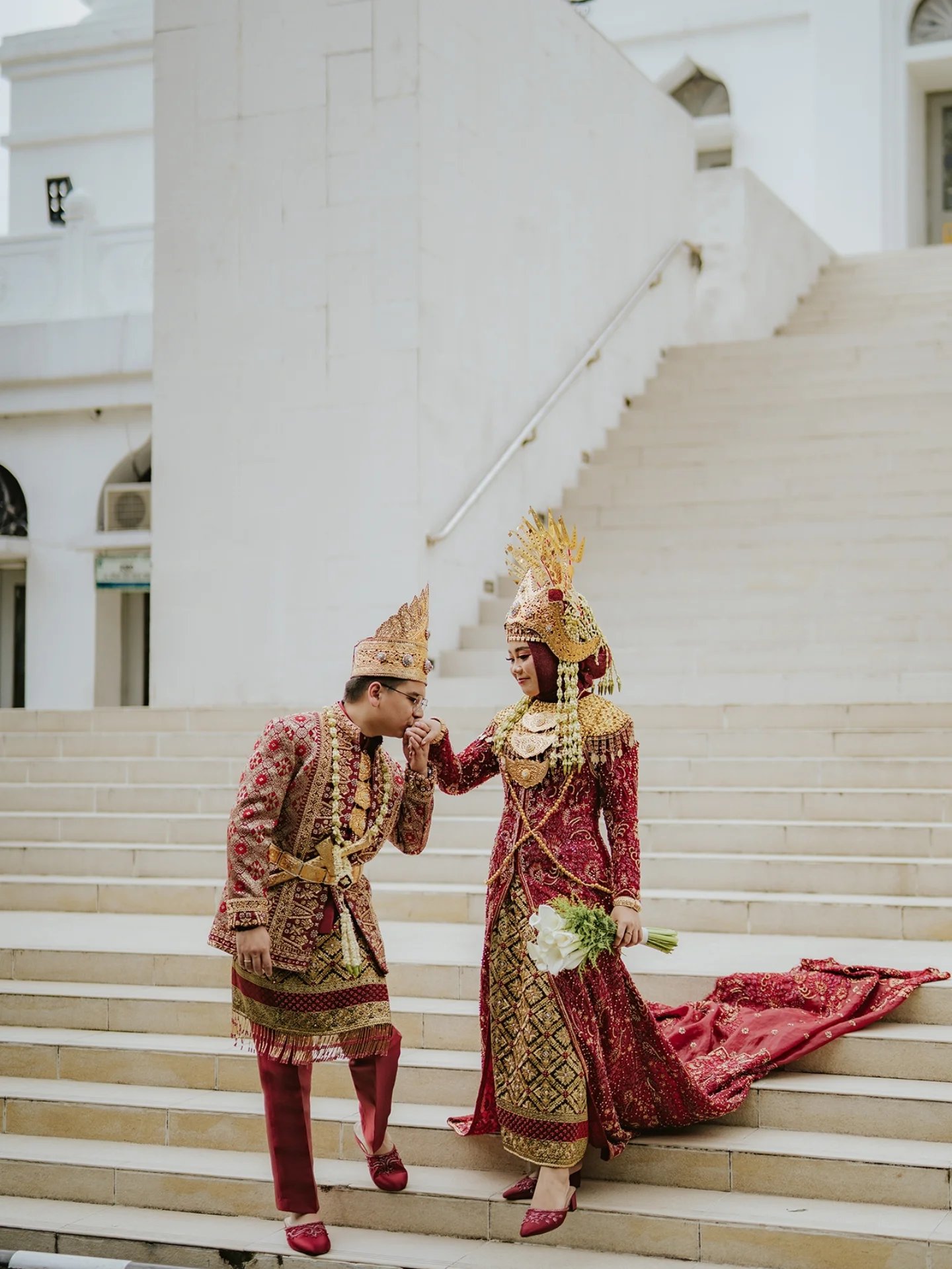 Dokumentasi Wedding Akbar Anis 17 01 2026 di Aula Buya Hamka Masjid Al Azhar Blok M oleh Jagarasa - foto 20