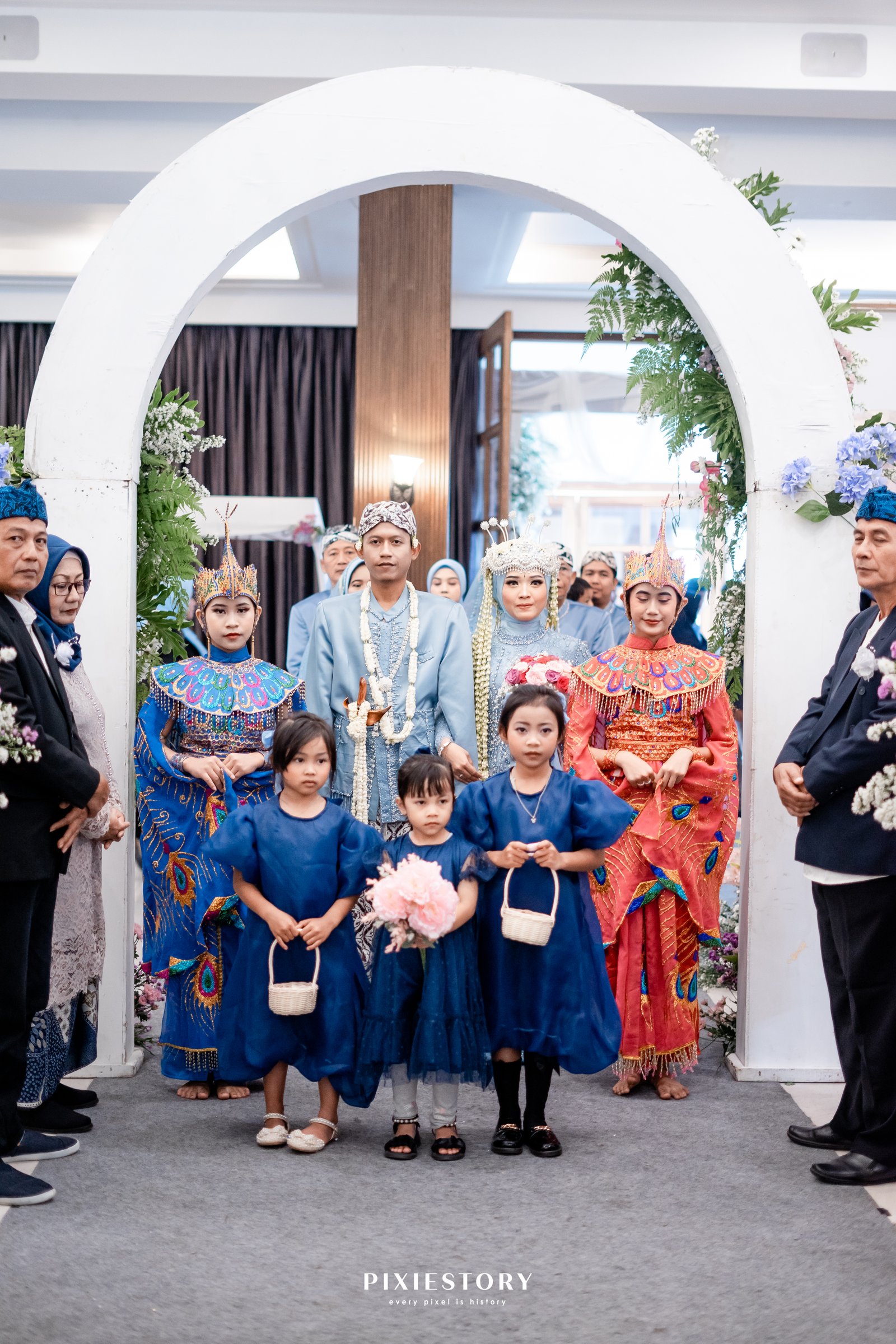 Dokumentasi Wedding Baihaqi Anissa 03 11 2024 di Balai Tetap Setia Pp Polri oleh Jagarasa - foto 1