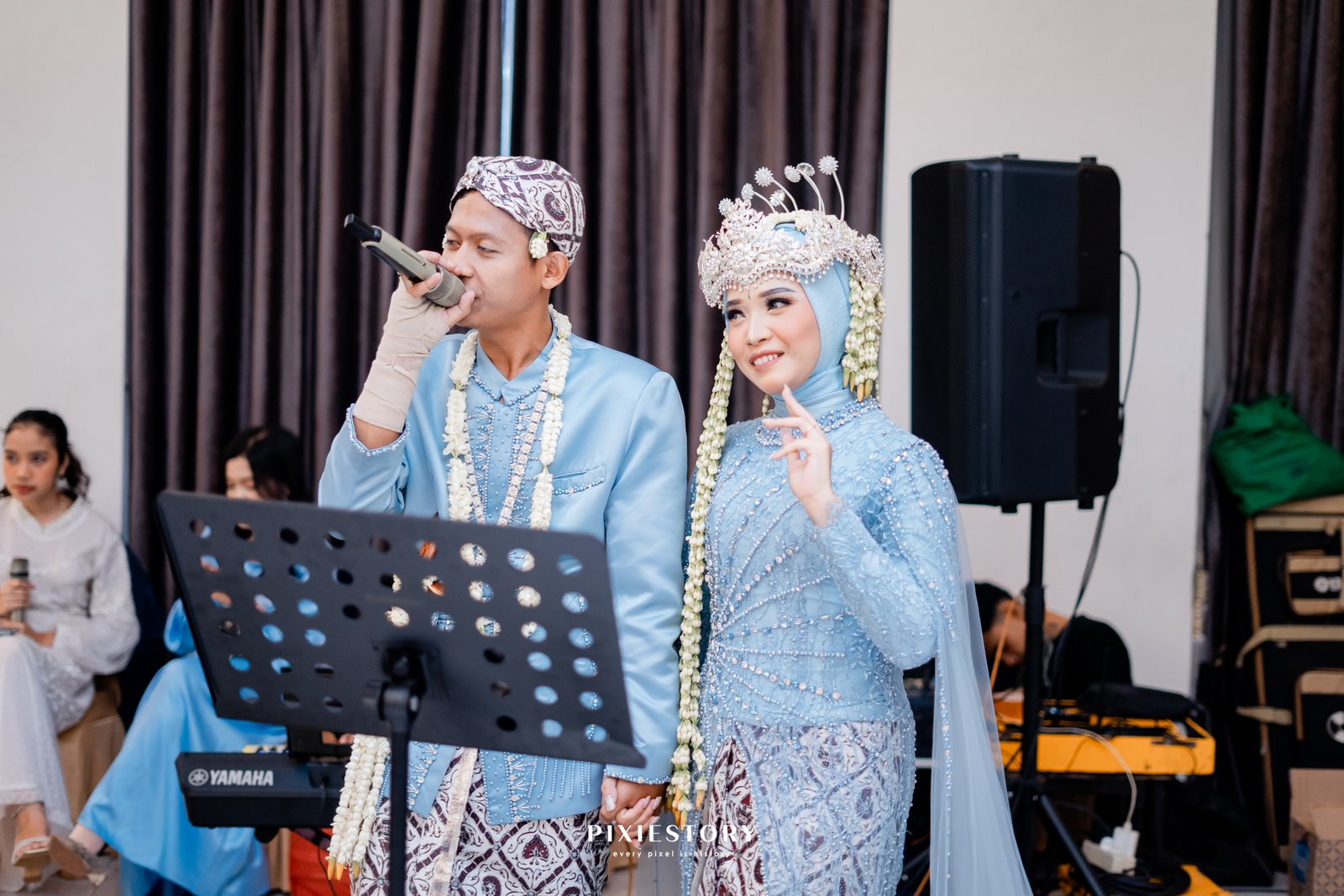Dokumentasi Wedding Baihaqi Anissa 03 11 2024 di Balai Tetap Setia Pp Polri oleh Jagarasa - foto 4
