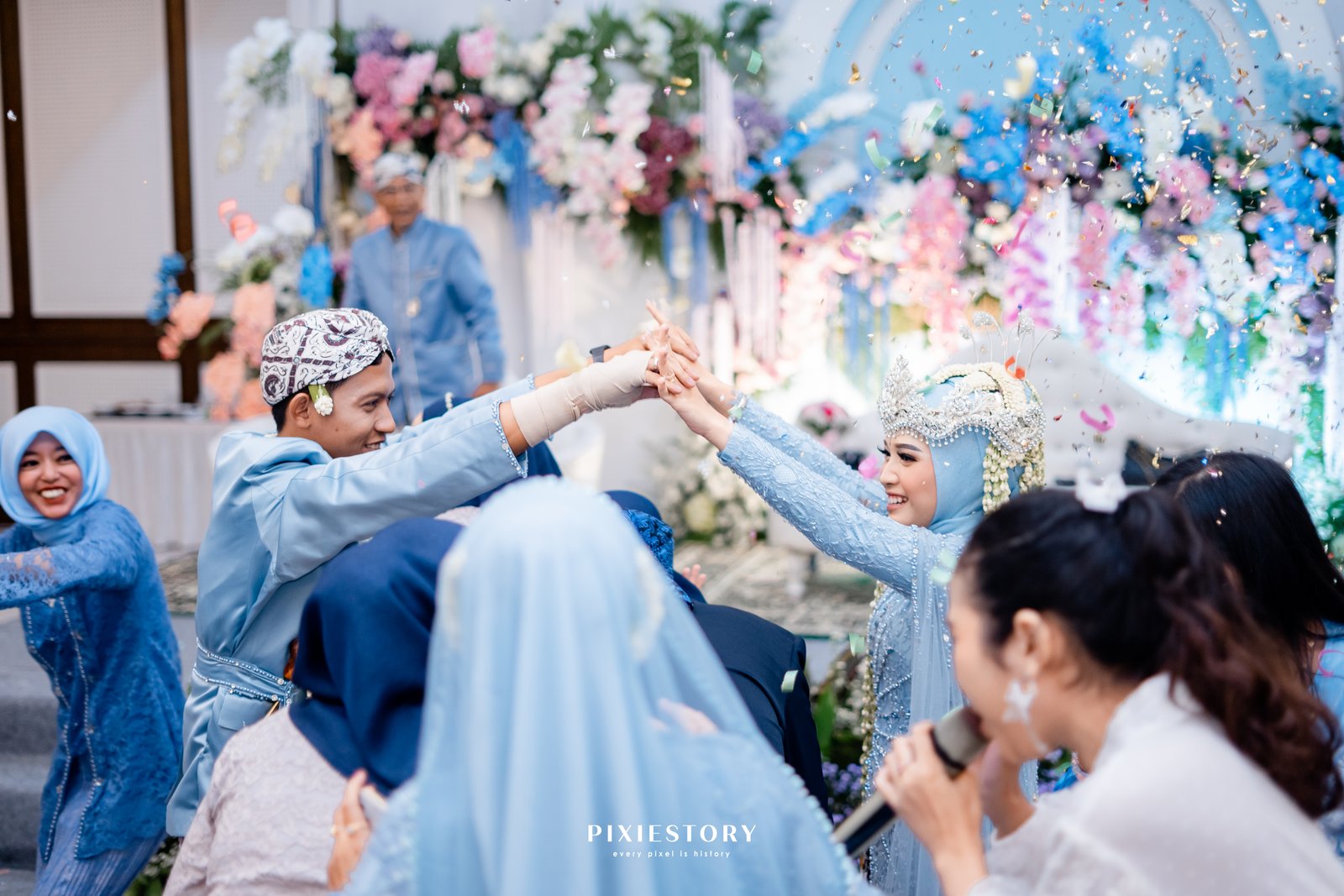 Dokumentasi Wedding Baihaqi Anissa 03 11 2024 di Balai Tetap Setia Pp Polri oleh Jagarasa - foto 7