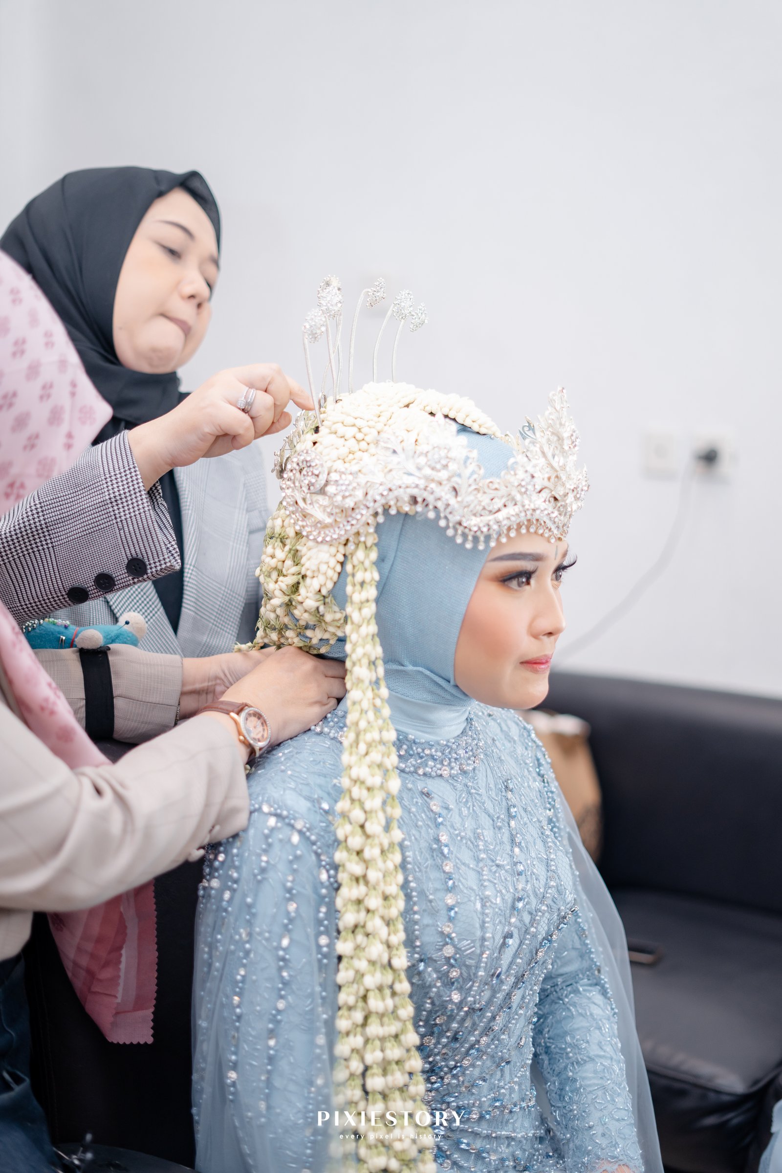 Dokumentasi Wedding Baihaqi Anissa 03 11 2024 di Balai Tetap Setia Pp Polri oleh Jagarasa - foto 21