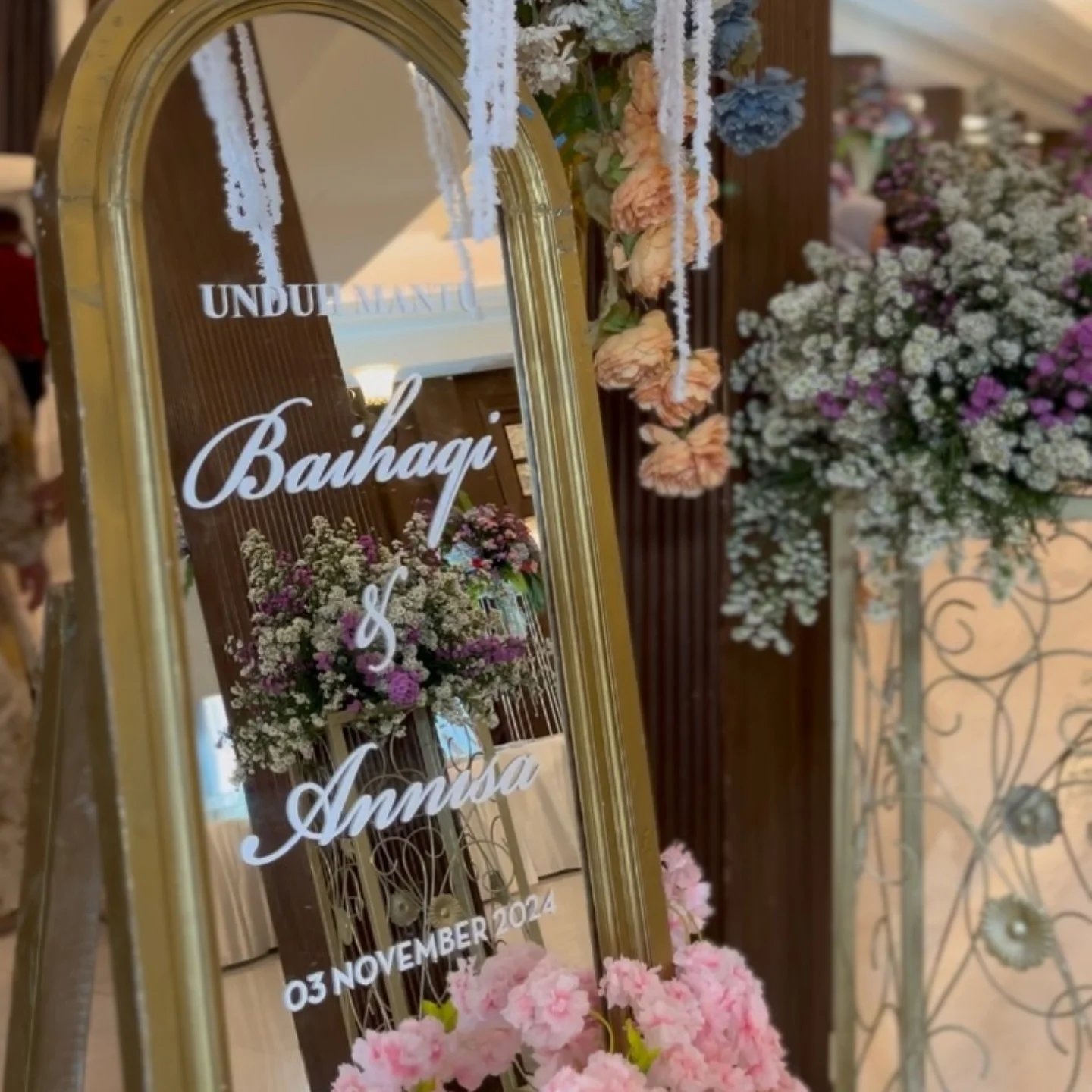 Dokumentasi Wedding Baihaqi Anissa 03 11 2024 di Balai Tetap Setia Pp Polri oleh Jagarasa - foto 37