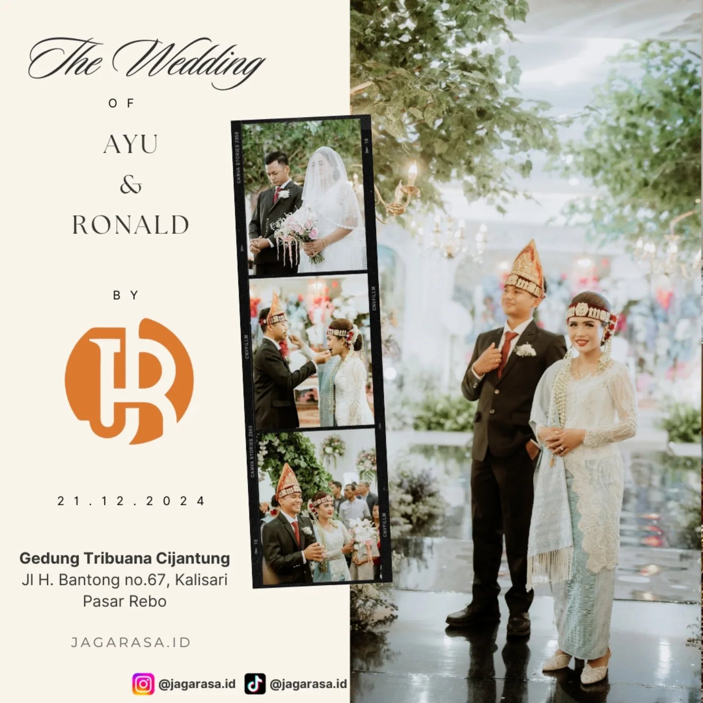 Dokumentasi Wedding Ayu Ronald 21 12 2024 di Gedung Tribuana oleh Jagarasa - foto 27