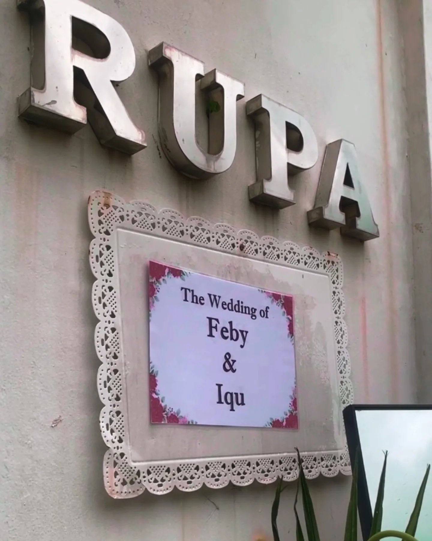 Dokumentasi Wedding Feby Iqu 05 04 2025 di Rupa Hiera Space oleh Jagarasa - foto 1